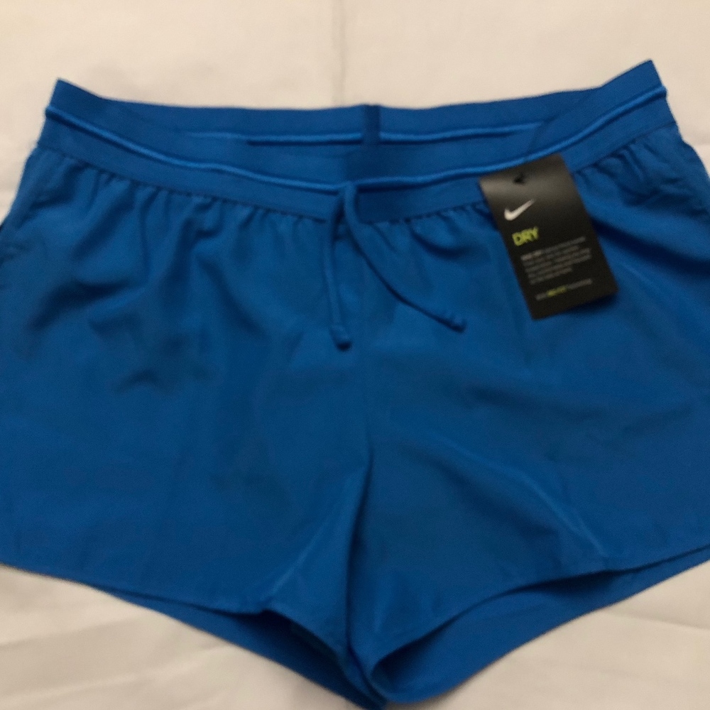 NEW Nike Dry Blue Short Dri-Fit Technology Women